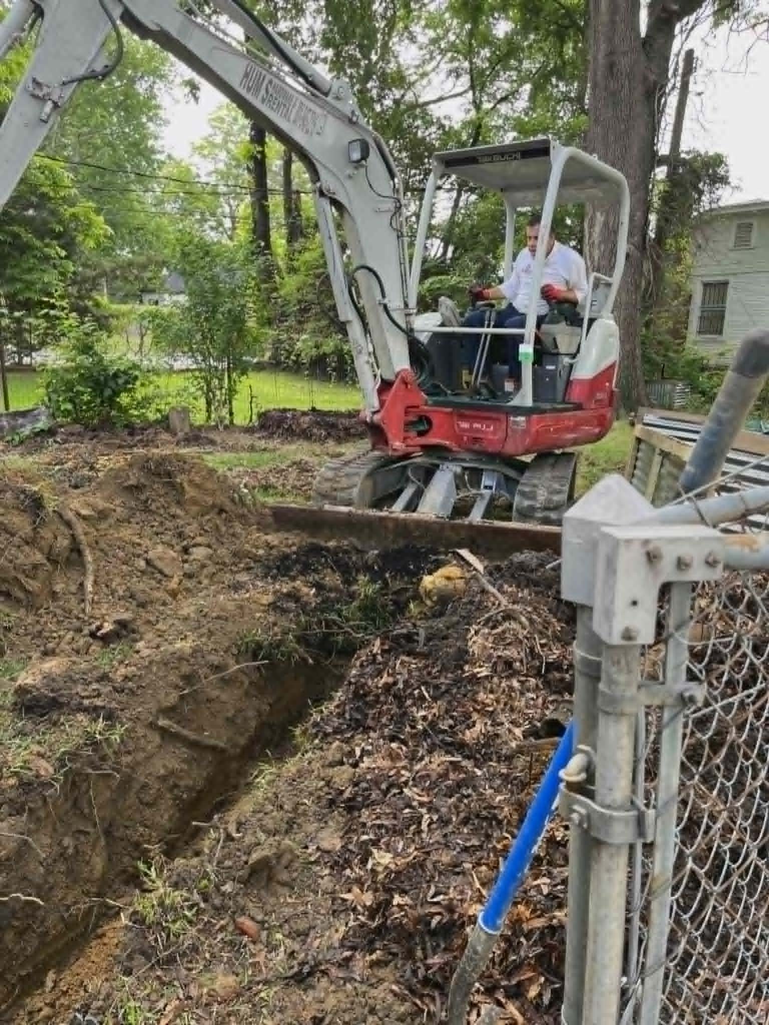 Sewer line repair in Central Arkansas by Pipe Master Plumbing